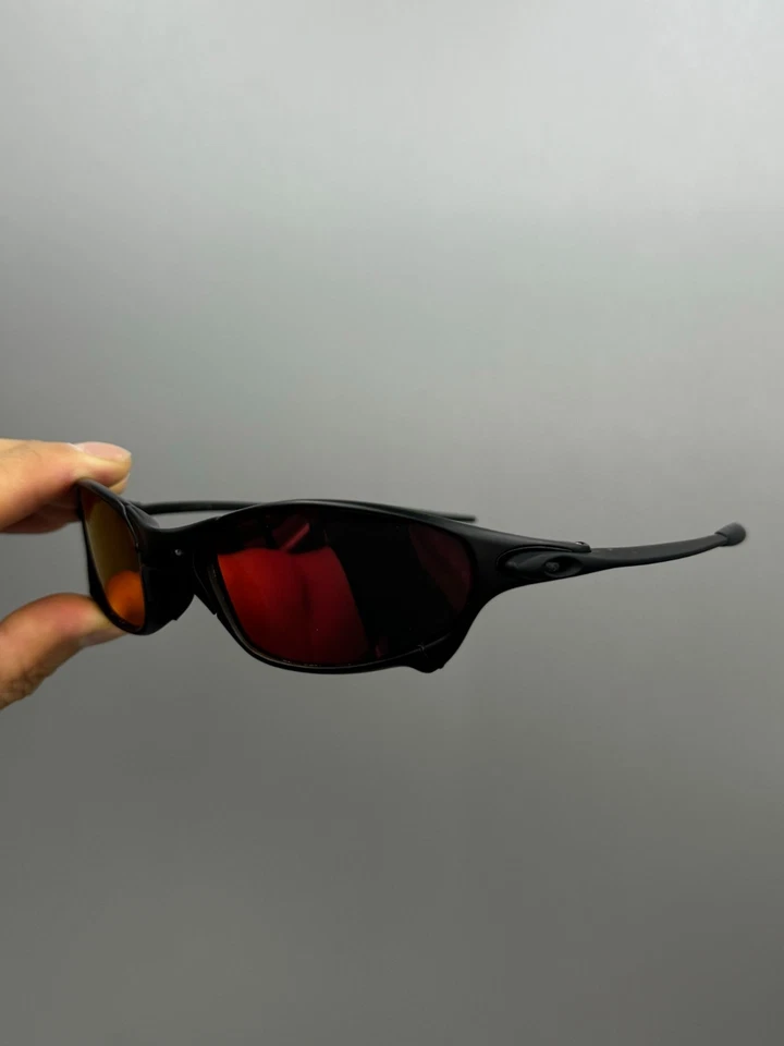 Oakley X-Metal Juliet 1.0 Sunglasses Red Lenses/Black Frames New - Image 2 of 4