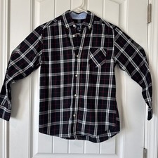 Chaps Oxford Dress Shirt Boys Size Medium (10-12)