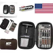 Portable Pistol Cleaning Kit Compatible with Multiple Calibers and Gunsmithing