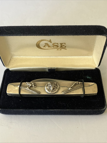 Rare CASE XX 1980 Lake Placid Winter Olympics OL278 Pocket Knife Sterling Silver