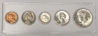 1964 P Silver Uncirculated 5 Coin Set