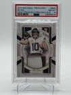 2024 National Treasures Bo Nix Rookie Patch /10 PSA 8 POP 2! Broncos