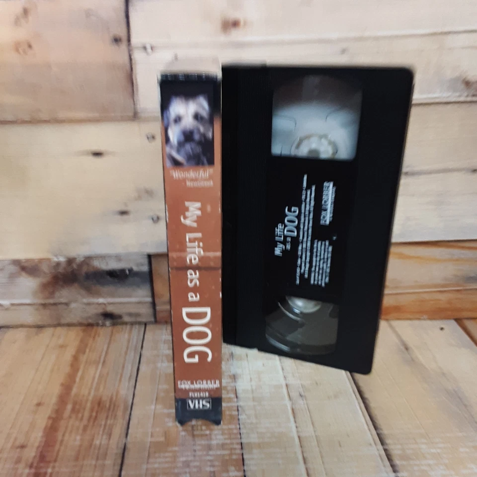 My Life As A Dog VHS Used Lasse Hallstrom Golden Globe Winner Foreign Foto 3 de 4