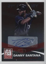 2015 Panini Elite Signatures 21st Century Danny Santana #80 Auto 0f8