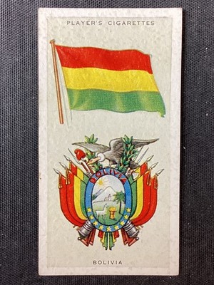 1936 Player's National Flags and Arms #5 Bolivia