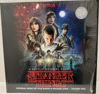 Stranger Things Volume Two Double LP Colored Vinyl Kyle Dixon Michael Stein