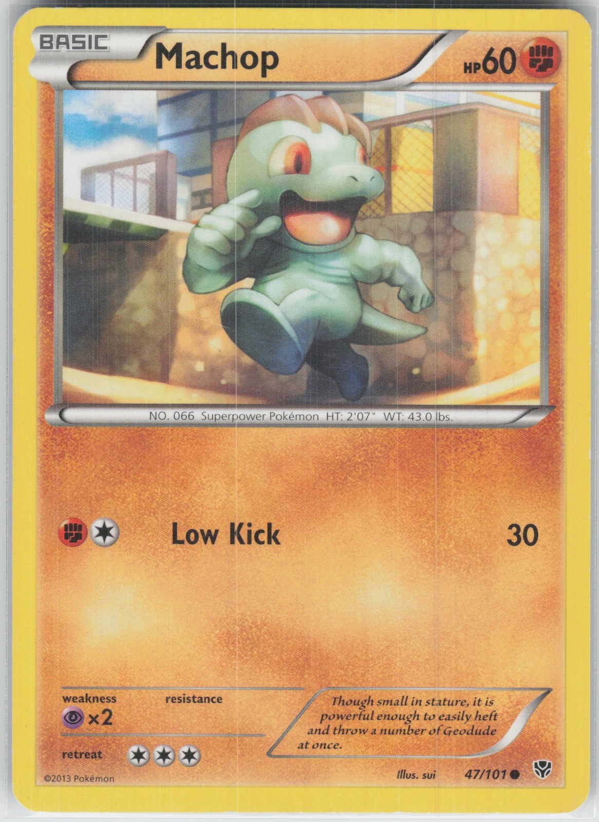 Machop Common Plasma Blast 47/101 LP