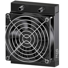 Water Cooling Computer Radiator 12 Pipe Aluminum Heat Exchanger Liquid Cooling