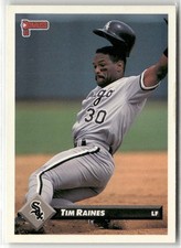 1993 DONRUSS #565 TIM RAINES CHICAGO WHITE SOX