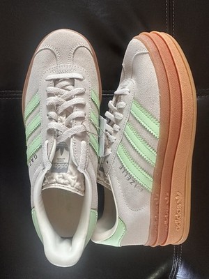 Adidas Gazelle Bold J Wonder Quartz Gum Shoes Size 5y