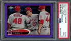 2012 Topps Chrome #144 Mike Trout MINT Purple Refractor PSA 9 Angels 0254