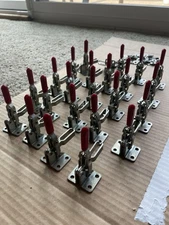 24 DESTACO 201-U Vertical Toggle Clamps Flanged Base, U-Bar Arm