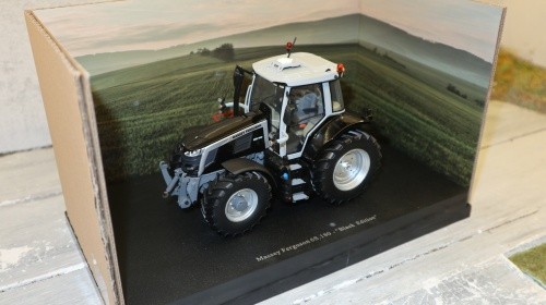 Universal Hobbies Uh 6611 In 1:32, Massey Ferguson 6S.180 Black Edition, Neu I-image