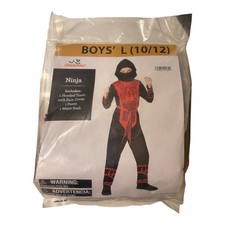 Halloween Celebrate Boys L Ninja Costume 10/12 