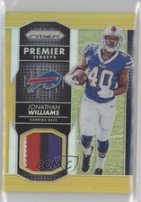 2016 Panini Prizm Premier Jerseys Prime 23/49 Jonathan Williams #PPJ-JW 1k5l