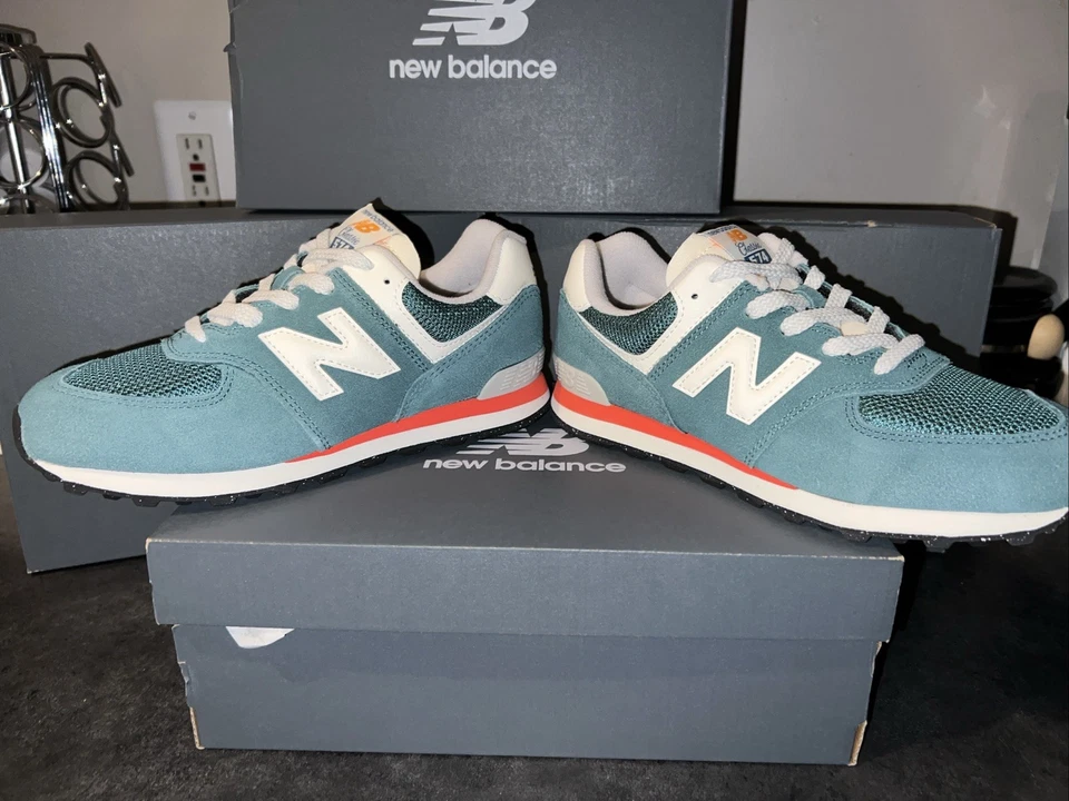 Zapatillas deportivas unisex para niños New Balance niños 574 (niño pequeño talla 3) Foto 3 de 4