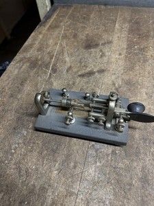 Antique Old Vibroplex Telegraph Bug Key Morse Code Railway Train Railroad RR USA