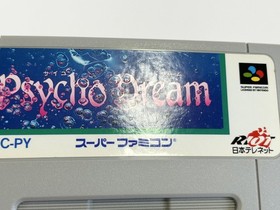 Psycho Dream Telenet 1992 Nintendo Super Famicom SFC SNES Used Tested Japan JP