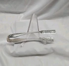 Antique International Sterling Silver 4 3/4"  Individual Asparagus Tongs No Mono