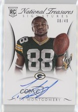 2015 Panini National Treasures Rookie Signatures RPS 8/49 Ty Montgomery Auto 1k5