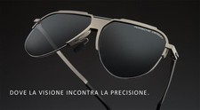 OCCHIALE PORSCHE DESIGN P8953 A281 62/20 TITANIO lens GRIGIO LIMITED EDITIONS