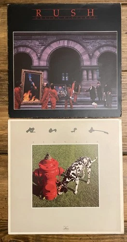 Rush - Moving Pictures 1981 & Signals 1982 - vinyl LP LOT