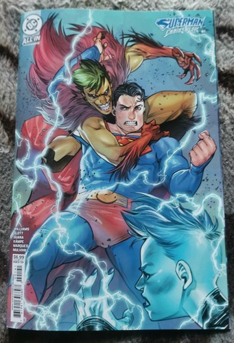 SUPERMAN CHAINS OF LOVE  # 1 NM 2026 SUPERMAN VS CREEPER IG GUARA VARIANT !