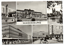 Ak Magdeburg 1979 Eulenspiegelbrunnen Hauptba...