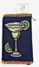 Mary Frances Margaretta Beaded Purse Clutch Phone Bag Cross Body NWT