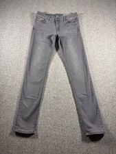 All Saints Mast Low Rise Skinny Fit Cotton Blend Denim Jeans - Grey - W29