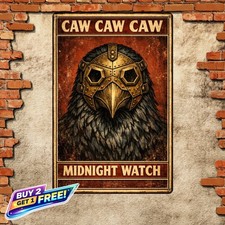 Meow Meow Meow Funny Cat Weatherproof Aluminum Sign 8x12 Metal Wall Plaque