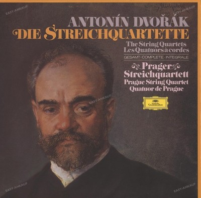 Antonín Dvořák / Prague String Quartet - The String Quartets 12LP 1977 (EX) '