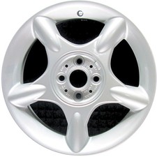 Wheel Rim Mini Cooper 16 2002-2009 36111512348 36111512349 Oem Silver Oe 59362