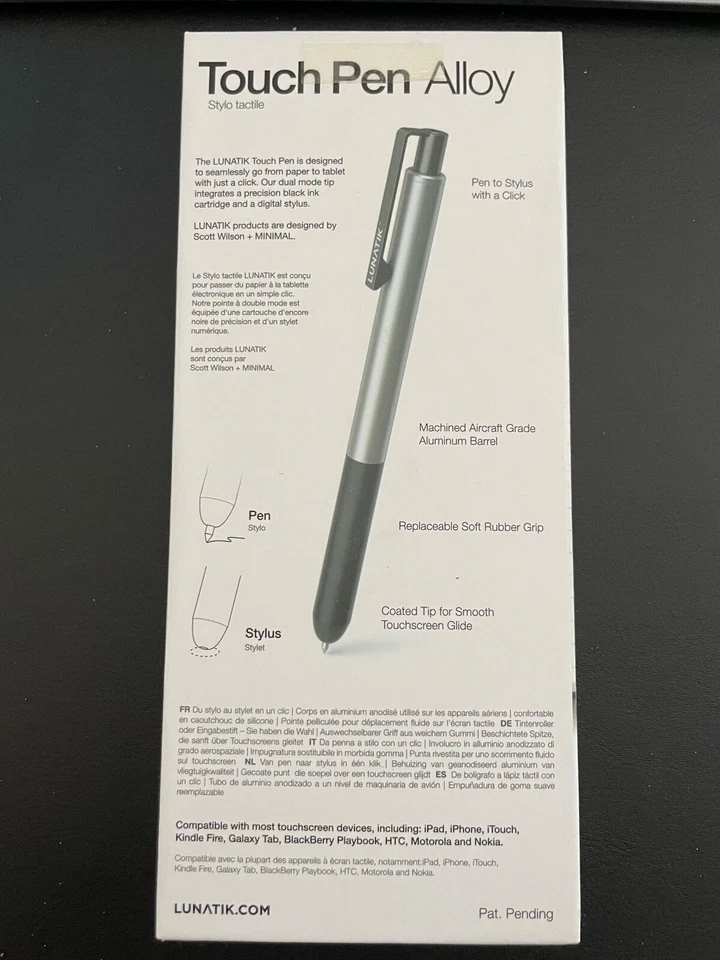 LUNATIK ALLOY Stylus Touch Pen - Image 2 of 2