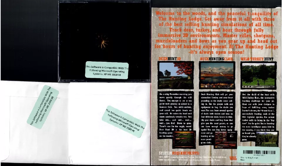 5 Great Hunting Games Pc New XP Turkey Hunt Duck Hunt Deer Hunt Big Game Hunt 4 - Image 2 of 2