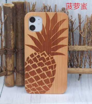 Engraved Wood Phone Cases for iPhone 15/15 Pro/15 pro max/14/14Pro /14 Pro max