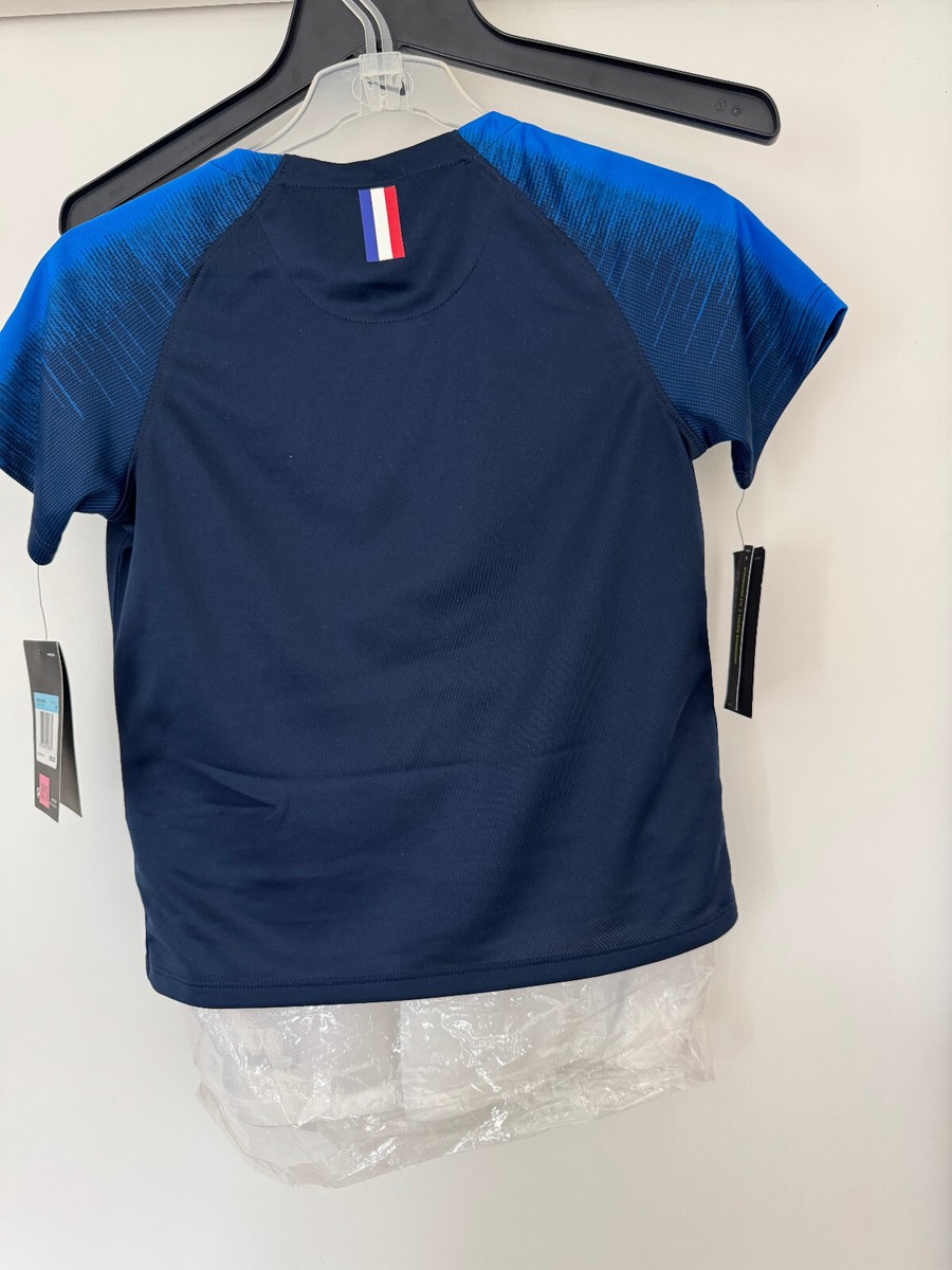 Nike FFF 2018 France World Cup Soccer Child Unisex Jersey Shorts