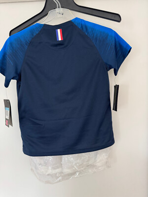 Nike FFF 2018 France World Cup Soccer Child Unisex Jersey Shorts