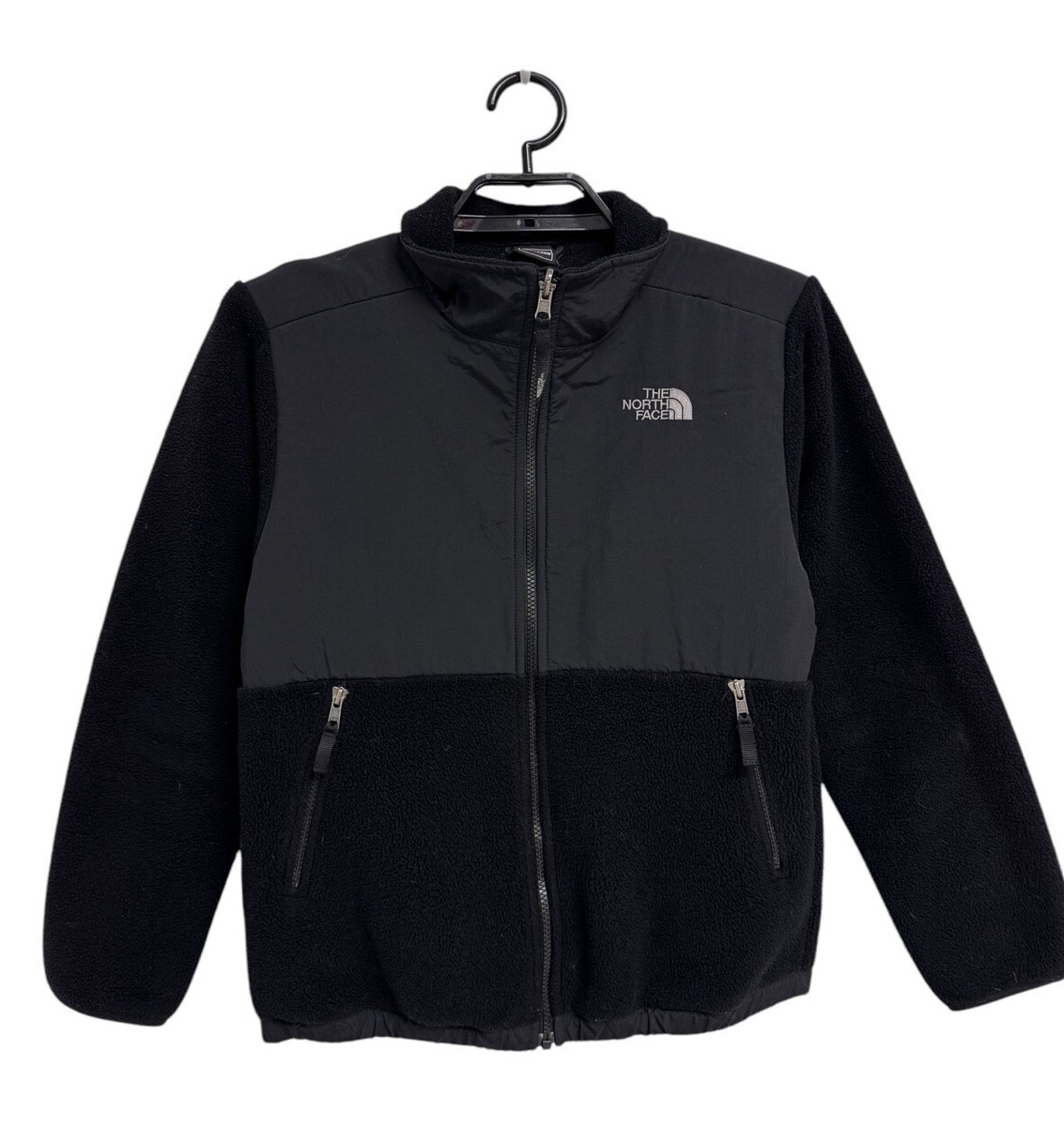 THE NORTH FACE GTX Denali Jacket Lサイズ The North Face Boys Denali black jacket zip up with pockets size L