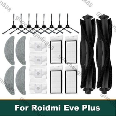 Ersatzteile für RoidMi EVE Plus Roboter Staubsauger Hauptbürste Wischtuch Filter