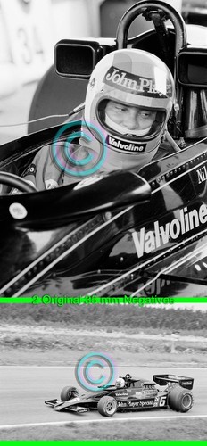 2 Racing Original 35mm Negative F1 Gunnar Nilsson - Lotus 1977 Sweden Formula 1