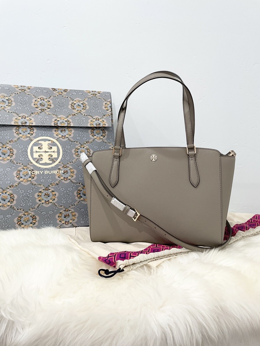 tory burch emerson small top zip tote