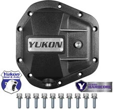 NEW Dana 60 Yukon Hardcore Iron Differential Cover - D60 Front & Rear - YHCC-D60