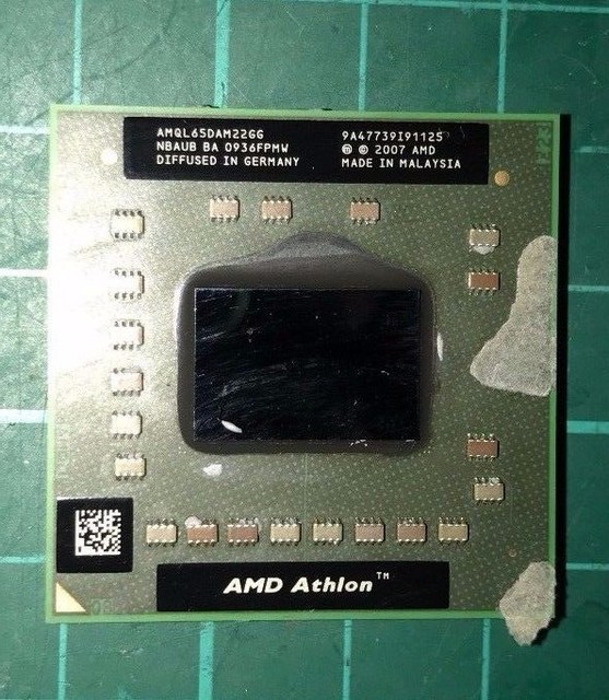 GATEWAY NV52 NV53 NV54 NV56 NV58 AMD Athlon 2.1 Ghz CPU Processor  AMQL65DAM22GG