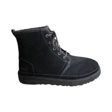 UGG Men's Neumel High Chukka Black Suede Boots 1130711