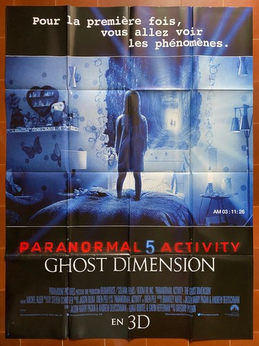 Affiche PARANORMAL ACTIVITY 5 Ghost dimension Gregory PLOTKIN 120x160cm - Afbeelding 1 van 1