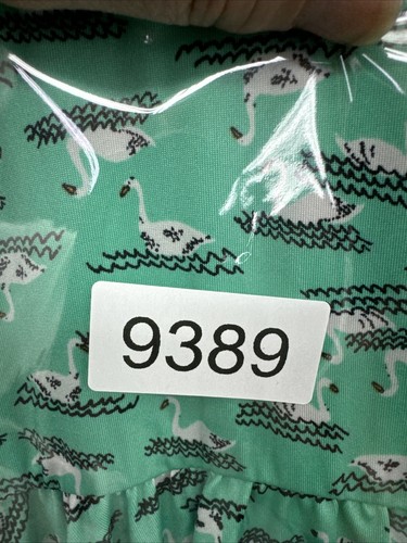 Dot Dot Smile 8/10 Girls Mint Green Swans Pattern Ballerina Twirl Dress NWT - Picture 14 of 14