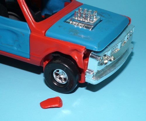 SSP SMASH-UP DERBY CRAZY RACERS PICK-UP & VW BEETLE COMPLETE EURO BOX SET 197... - Picture 12 of 18