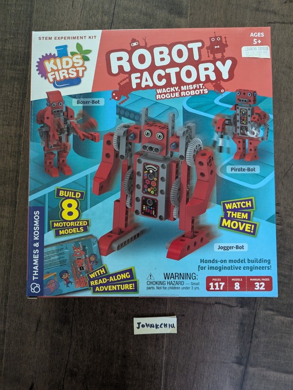 567016 - KIDS FIRST ROBOT FACTORY WACKY MISFIT ROGUE ROBOTS