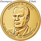 2016-P Presidential Dollar Gerald Ford — photo from another recent sale